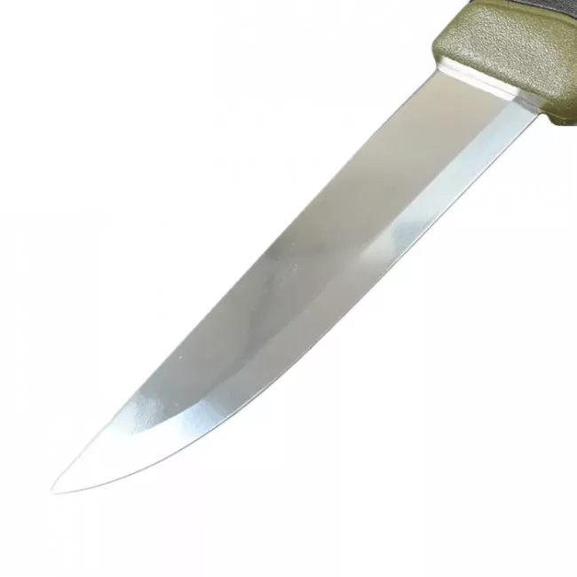 Нож фиксированный Mora Companion (длина: 215мм, лезвие: 102мм), зеленый (215-1017_ugl-green)