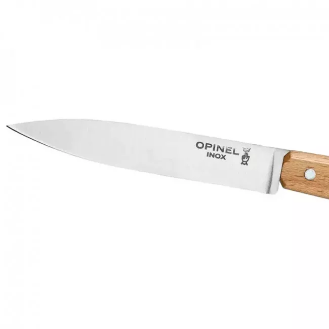 Нож фиксированный Opinel 112 Paring  (длина: 195мм, лезвие: 100мм), бук (232-1042)