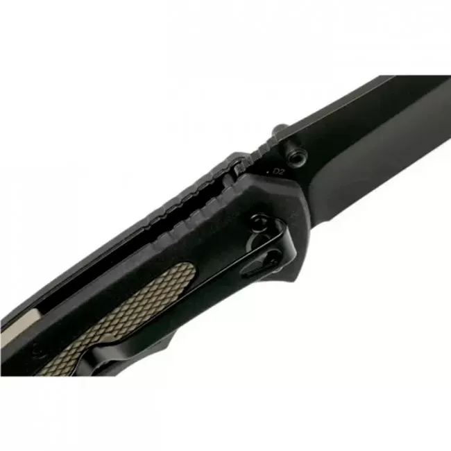 Нож складной Boker Plus Gemini NGA (длина: 203мм, лезвие: 90мм, черное), (227-1191_bl_coyot)