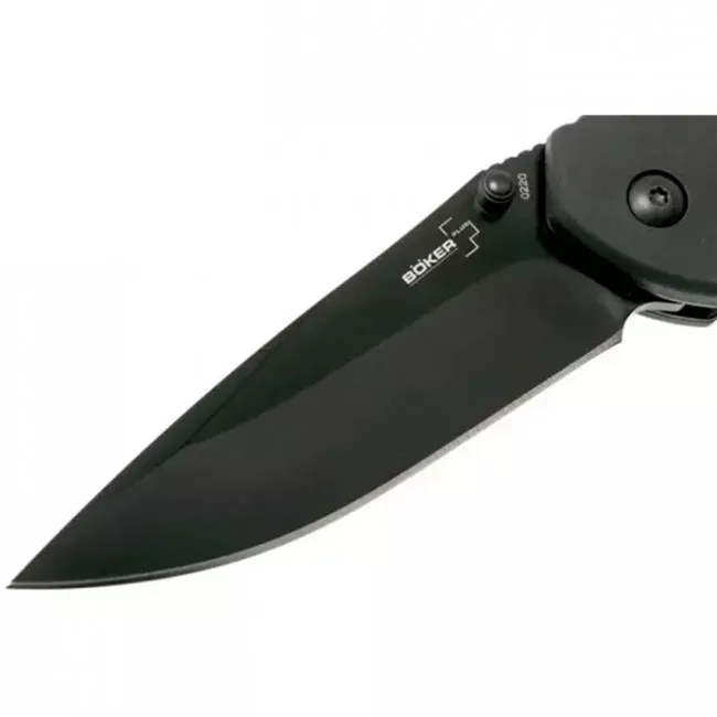 Нож складной Boker Plus Gemini NGA (длина: 203мм, лезвие: 90мм, черное), (227-1191_bl_coyot)