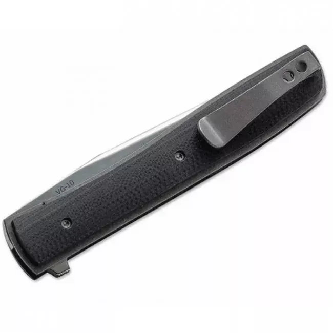 Нож складной Boker Plus Urban Trapper (длина: 196мм, лезвие: 86мм), черный (227-1147_g10)