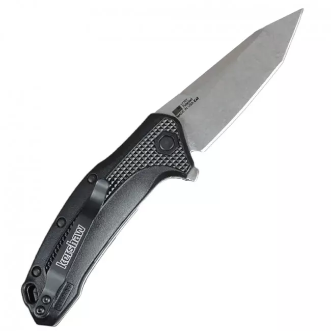 Нож складной Kershaw Link Tanto (длина: 193мм, лезвие: 84мм), черный (174-1049_black)