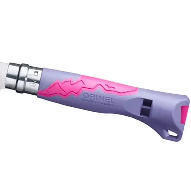 Нож складной Opinel 7 Junior Outdoor (длина: 185мм, лезвие: 80мм), фиолетовый (232-1015_purple)