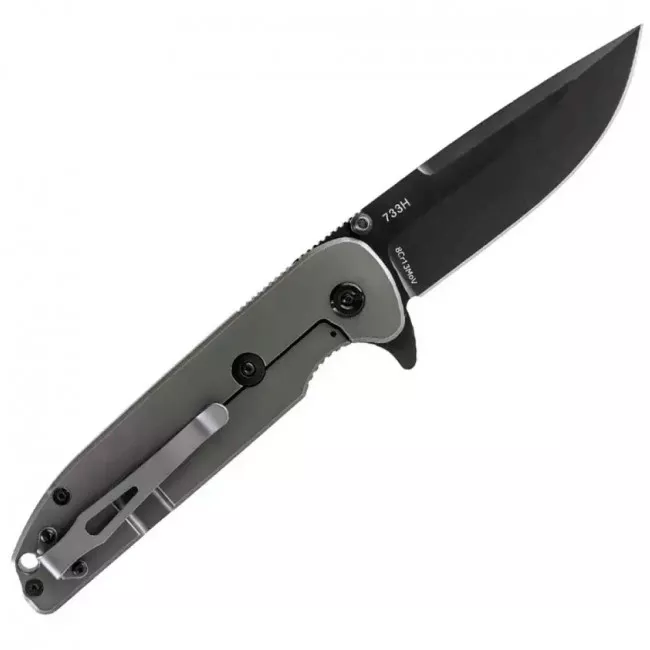 Нож складной Skif Bulldog 733Н (длина: 234мм, лезвие: 100мм), оранжевый (224-1020_H-bl-orange)