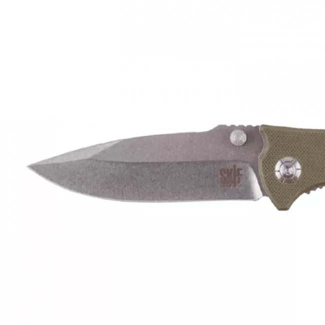 Нож складной Skif Hamster (длина: 205мм, лезвие: 90мм), оливковый (224-1030_olive)