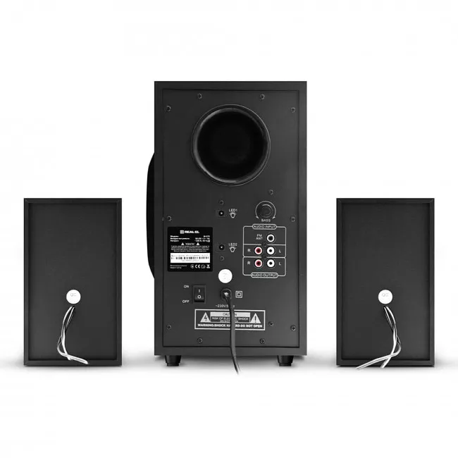 Акустическая система REAL-EL M-570 Black (EL121300005)