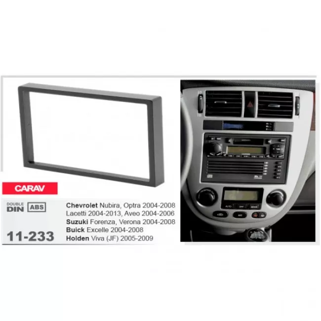 CARAV 11-233 Переходная рамка для Chevrolet Lacetti, Aveo, Nubira