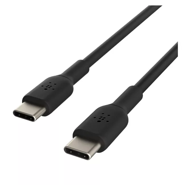 Дата кабель Belkin USB-C - USB-C, PVC, 2m, black (CAB003BT2MBK)