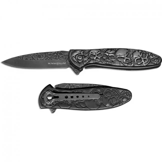 Нож складной Boker Magnum Dia De Los Muertos (длина: 200мм, лезвие: 85мм) (227-1034)