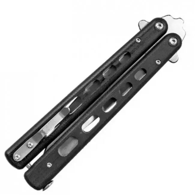 Нож складной Boker Plus Balisong Large (длина: 230мм, лезвие: 102мм), черный (227-1139_large)