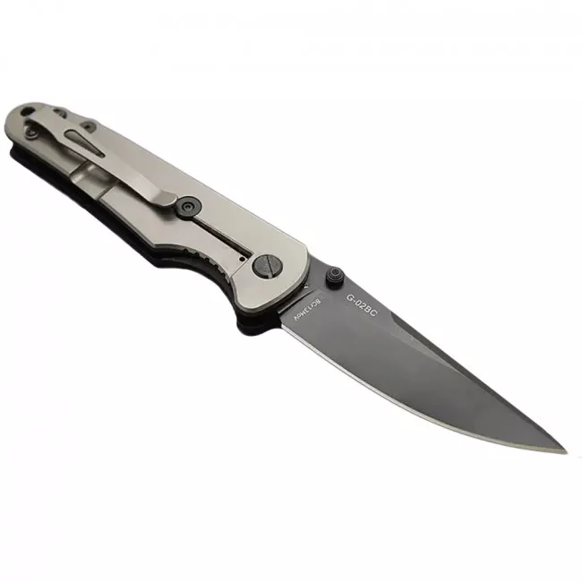 Нож складной Skif G-02BC (длина: 220мм, лезвие: 100мм, черное), черный (224-1027_bl-black)