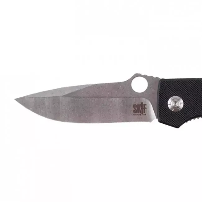 Нож складной Skif Hole (длина: 205мм, лезвие: 90мм), черный (224-1033_black)