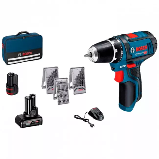 Шуруповерт акумуляторний Bosch Professional GSR 12V-15 0615990G6L