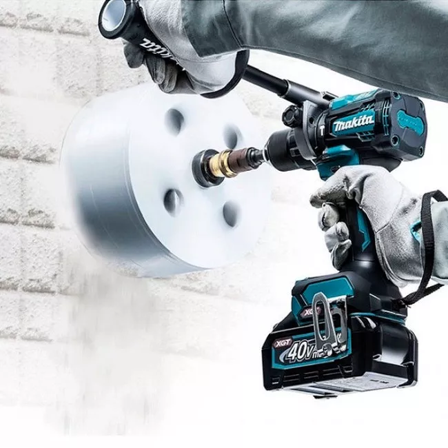 Аккумуляторный шуруповерт с ударом Makita XGT 40 V MAX (HP001GZ)