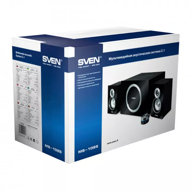 Акустическая система Sven MS-1085 Black (20100015)