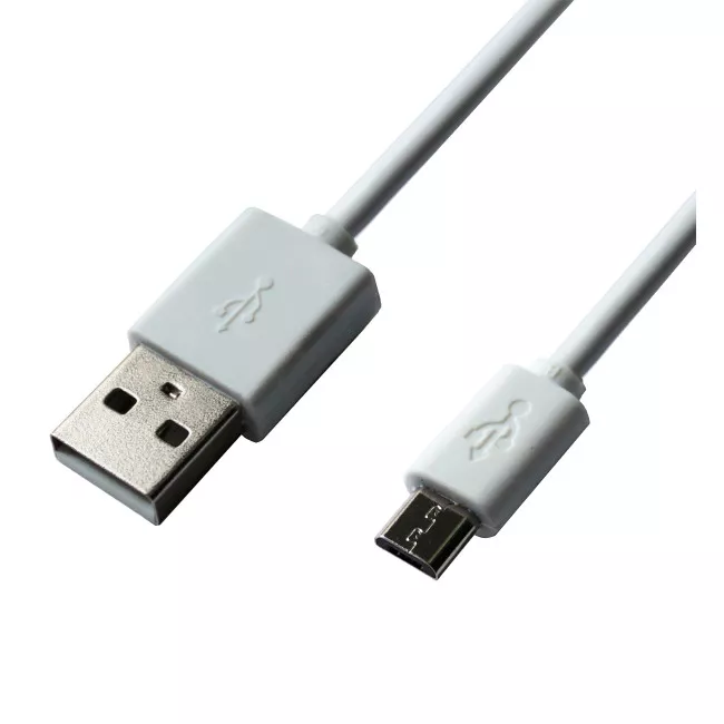 Автомобильное зарядное устройство Grand-X CH02WC (2USB 2.1A) White + кабель MicroUSB