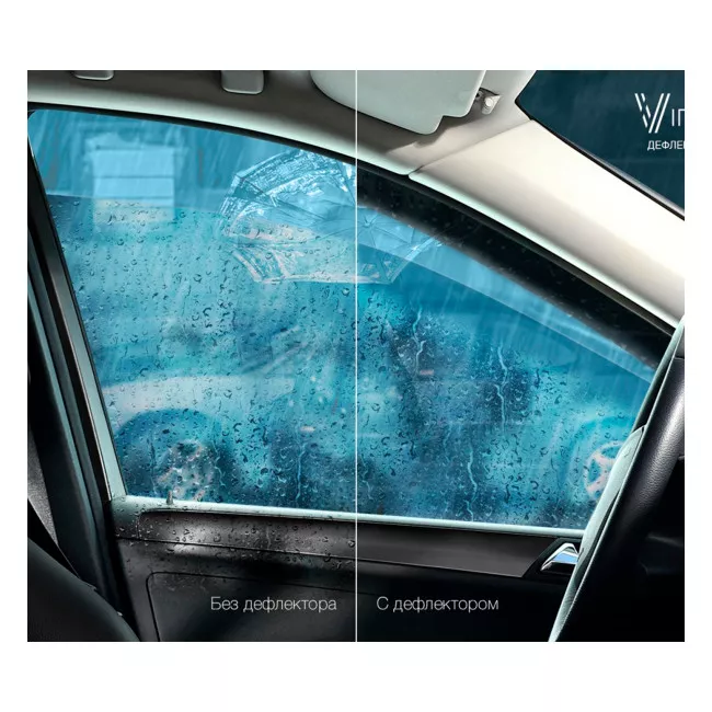 Дефлекторы окон Vinguru Toyota Camry V (XV30) 2001-2005 сед накладные скотч к-т 4 шт., материал акри