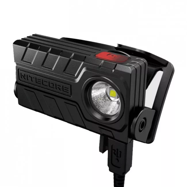 Фонарь налобный Nitecore NU20, черный (6-1230-black)