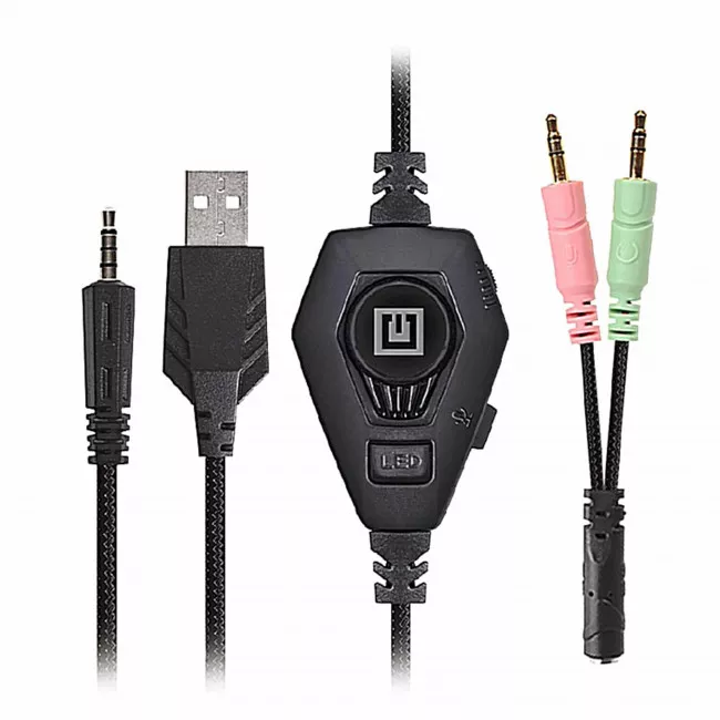 Гарнітура REAL-EL GDX-7680 Black (EL124100046)