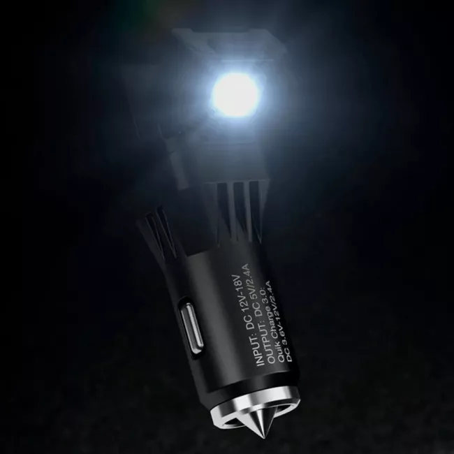 Многофункциональный фонарь от прикуривателя и зарядное устройство Nitecore VCL10 (6-1334)