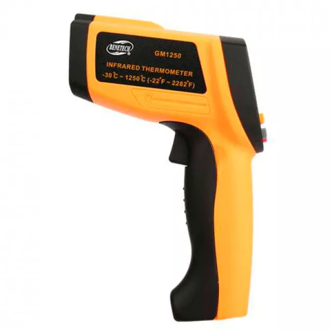Пирометр инфракрасный бесконтактный BENETECH -30~1250℃ (GM1250)