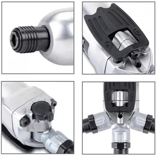 Шуруповерт TOPTUL 1/4" 108 N/m 12000 об/мин (мини) пневматический (KSAU0808)