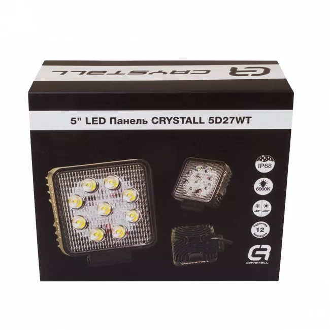 Светодиодный прожектор LP-004 5'' LED CREE 27W(5D27WT)