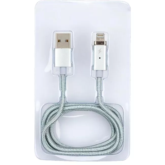 Дата кабель Vinga USB 2.0 AM to Lightning 1.0m (Magnetic Lightning)