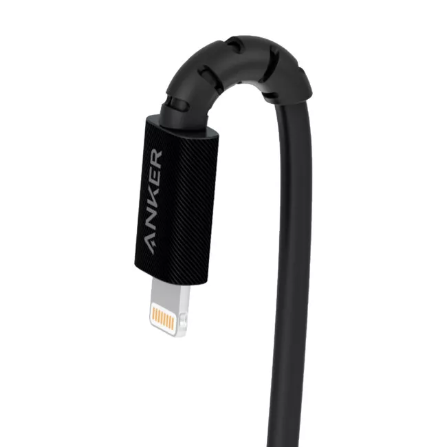 Дата кабель Anker USB Type-C to Lightning 0.9m V3 Powerline Select Black (A8612G11)