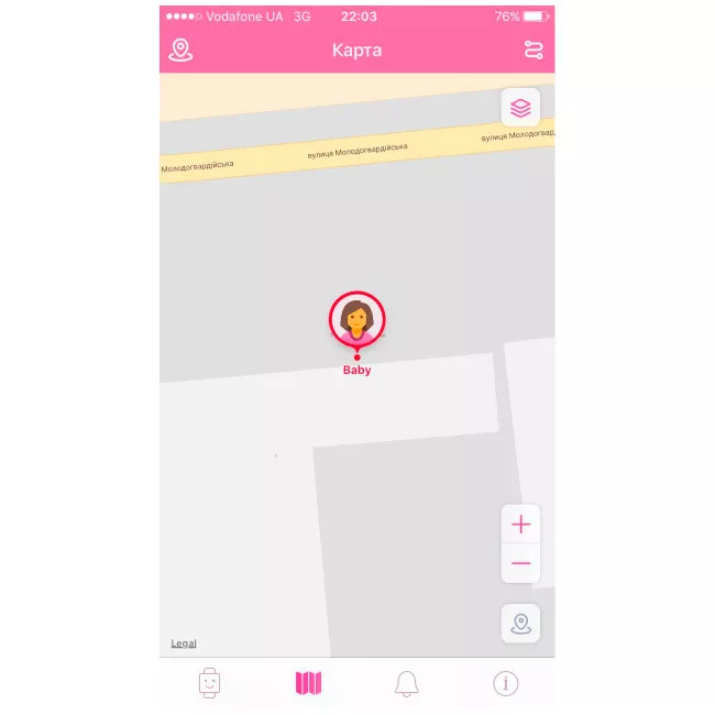 Детские телефон-часы с GPS трекером GOGPS K19 Синие (К19СН)
