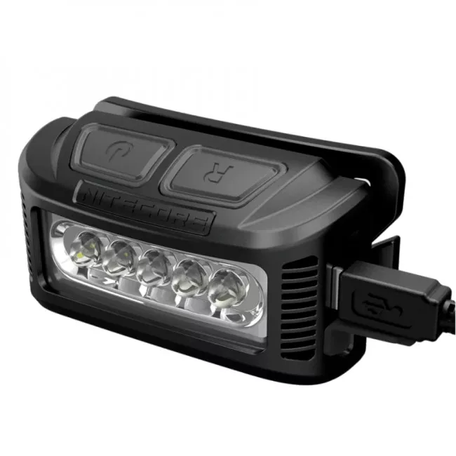 Фонарь налобный Nitecore NU10, синий (6-1231-blue)