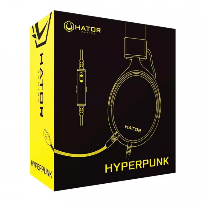 Гарнітура Hator Hyperpunk Gunmetal-Black (HTA-821)