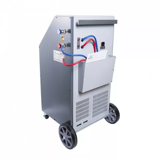 GB51001  Установка для заправки автокондиционеров GrunBaum AC3000N, полуавтоматическая, R134