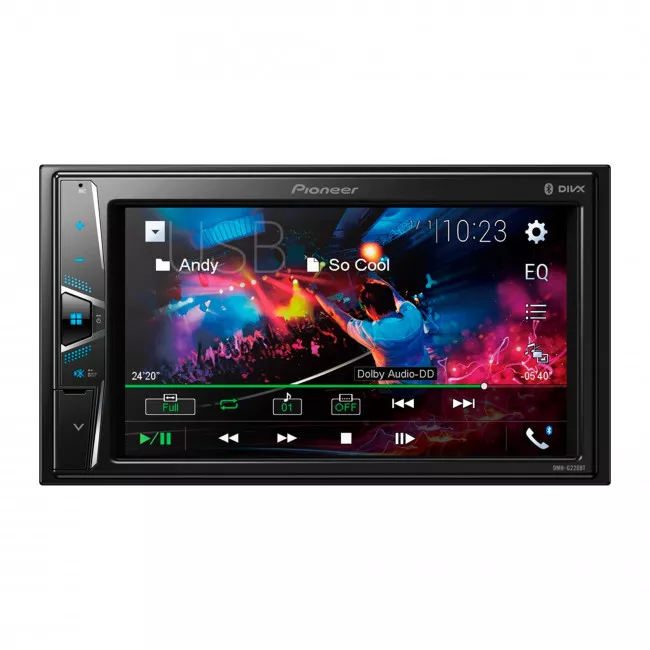 Мультимедиа 2-DIN Pioneer DMH-G220BT