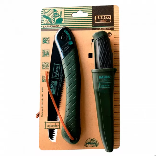 Набір ніж 230 мм і складана пилка 396-LAP Bahсo (LAP-KNIFE)