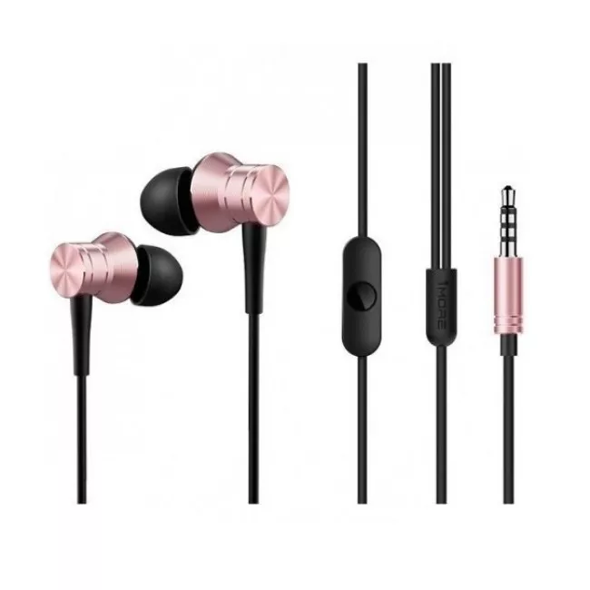 Наушники 1MORE E1009 Piston Fit Mic Pink (E1009-PINK)