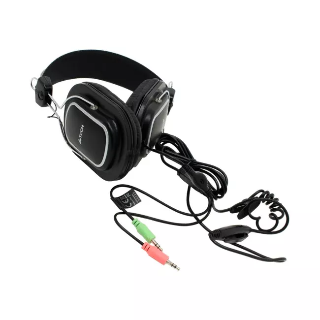 Наушники A4Tech Professional Нeadset Black HS-200
