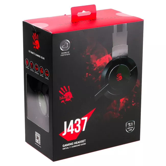 Навушники A4tech Bloody J437 Army Green