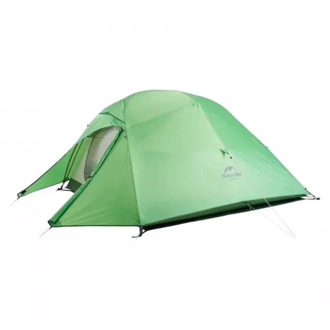 Палатка трехместная с футпринтом NatureHike Cloud Up 3 Updated NH18T030-T 210T зеленая (6927595730621)