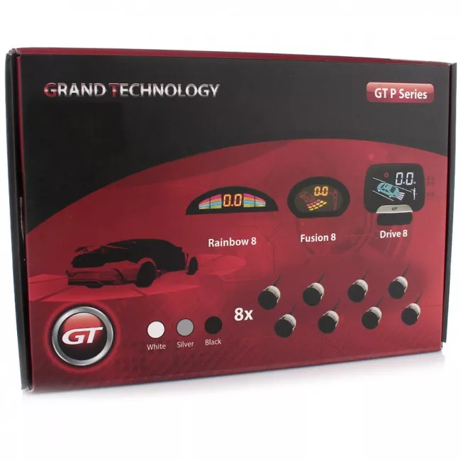 Парктроник GT P Rainbow 8 silver (P RB8 Silver)