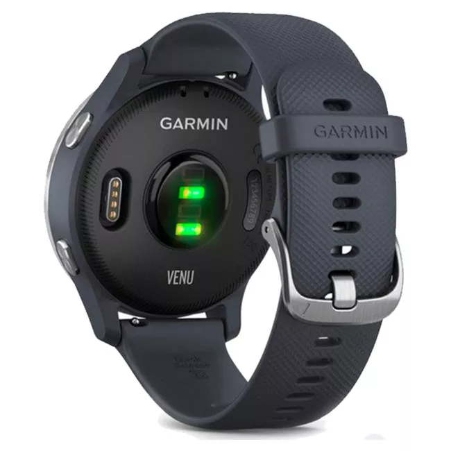 Спортивний годинник Garmin Venu Blue Granite Silver (010-02173-03)
