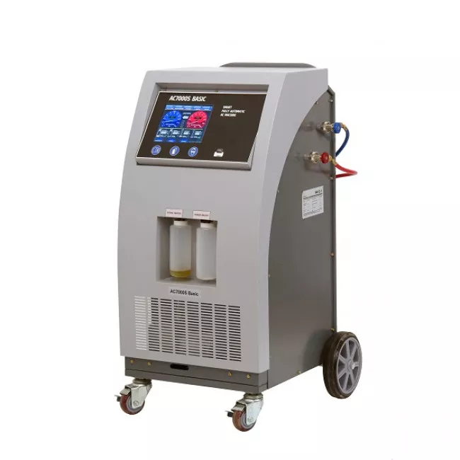 Установка для заправки автокондиционеров GrunBaum AC7000S Basic, автоматическая, R134 (GB51007)