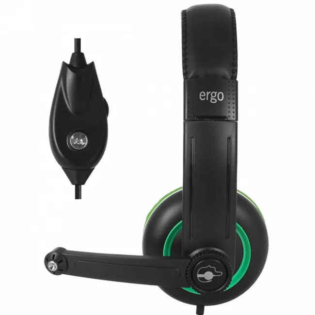 Навушники ERGO VM-280 Зелений