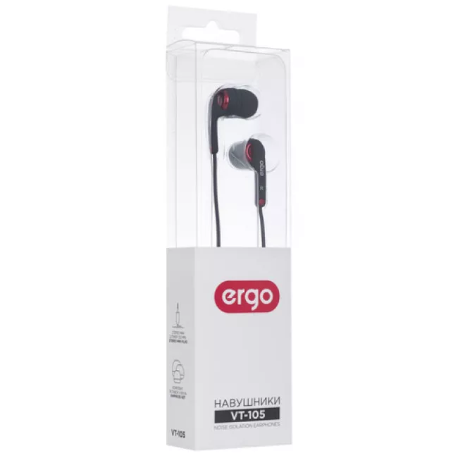 Навушники ERGO VT-105 Red