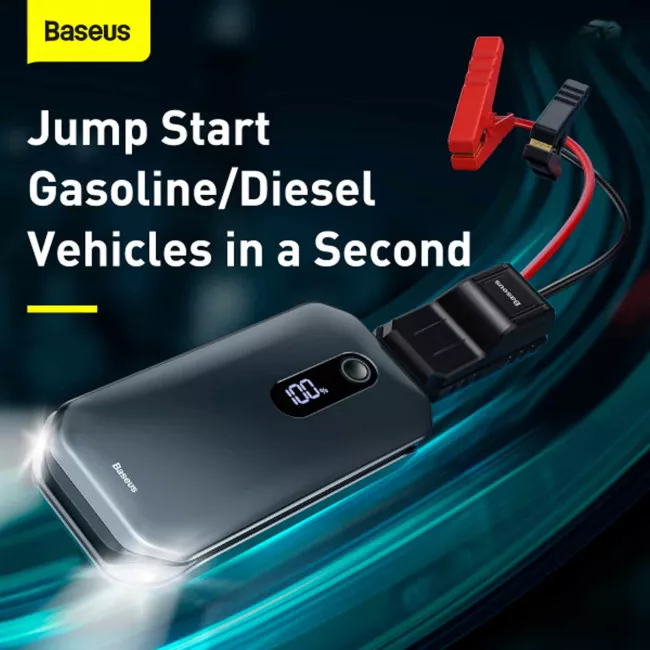 Пускозарядний пристрій Baseus Super Energy Pro Car Jump Starter 12000 mAh (CRJS03-01)