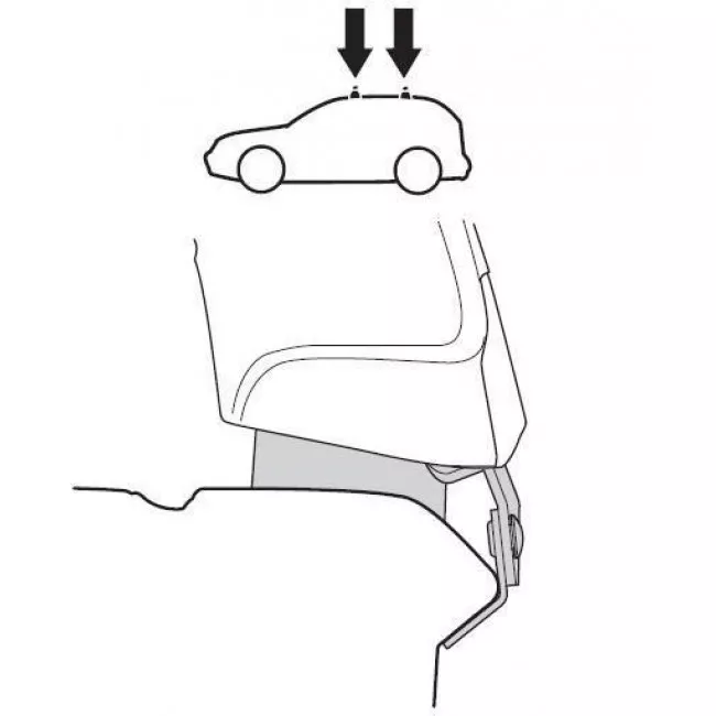 Монтажный комплект Thule для Nissan Note ; Livina (1399 )