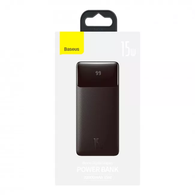 Универсальная мобильная батарея Baseus Bipow 15W 20000mAh (PPDML-J01)