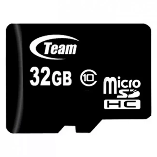 Карта пам'яті TEAM MicroSDHC 32GB + SD-adapter (TUSDH32GCL1003)
