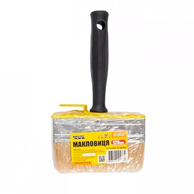 Макловиця MASTER TOOL 120*30*40 мм, пластикова ручка (91-9612)