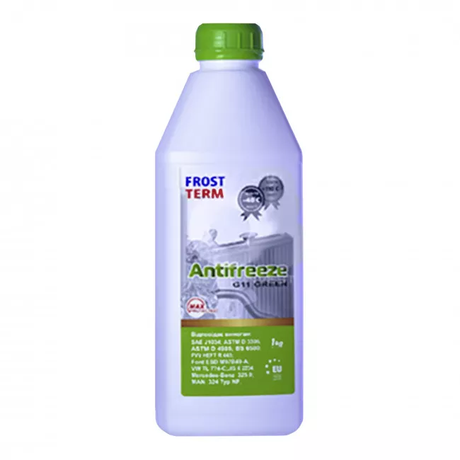 Антифриз FrostTerm G11 -40°C зелений 1л (864985) Антифриз FrostTerm G11 -40°C зелений 1л (864985)